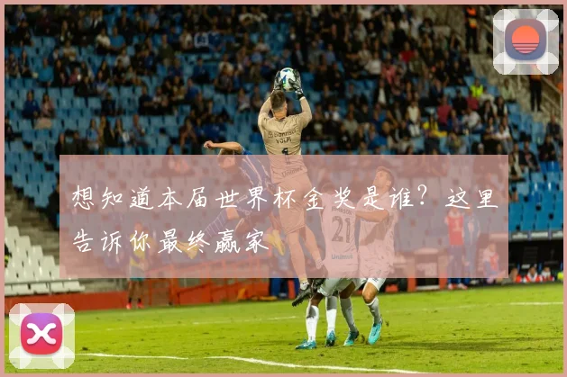 想知道本届世界杯金奖是谁?这里告诉你最终赢家